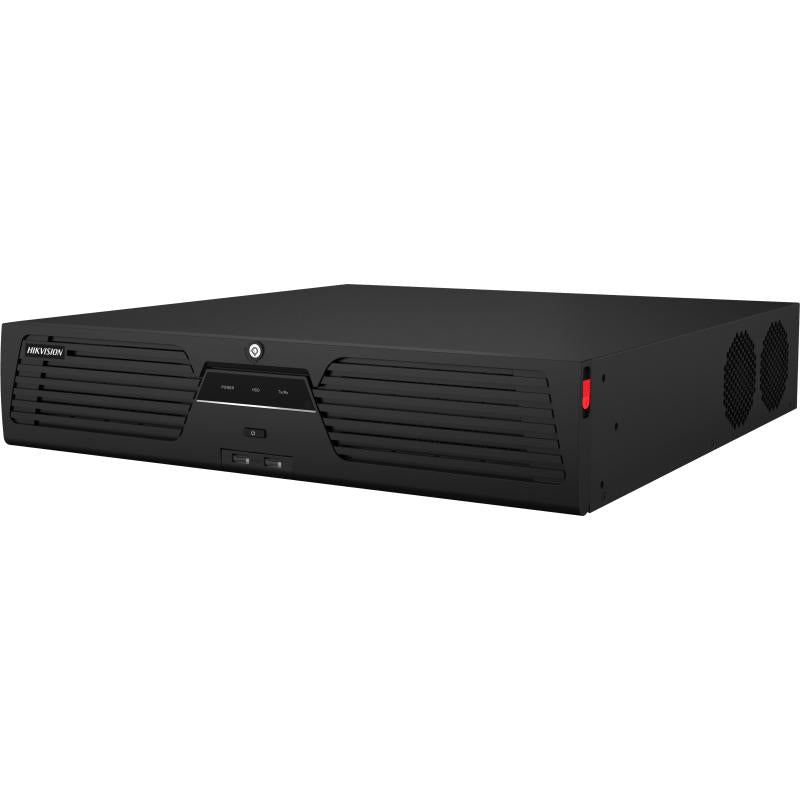 جهاز تسجيل كاميرات (IP NVR) يدعم 64 كاميرات حتى جودة 32 ميجابيكسل وتوصيل 8 هارد ديسك للتسجيل ومصمم من المعدن بدون سويتش (DS-9664NI-M8
)