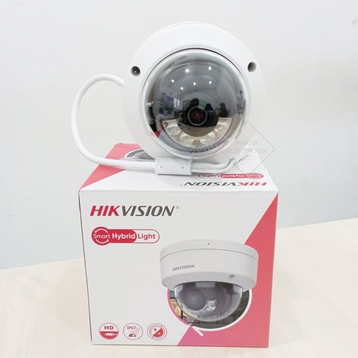 Hikvision 4 MP Outdoor/Indoor Fixed Dome HD IP 24H Color Camera With MIC (DS-2CD1143G2-LIU 2.8MM)